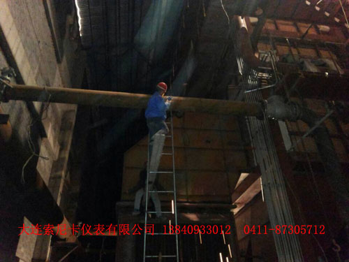 超聲波流量計安裝現場
