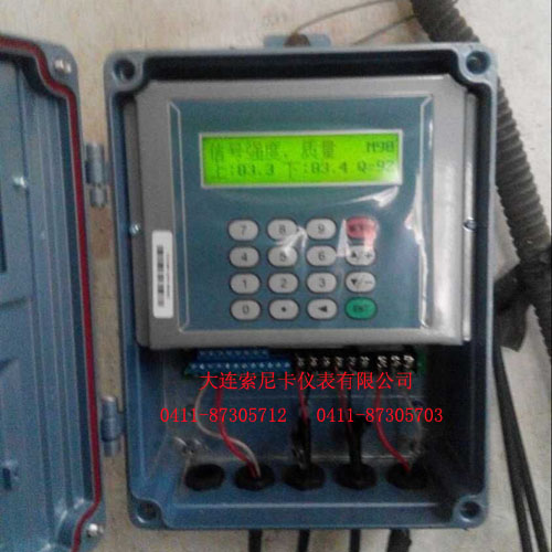 超聲波流量計熱電廠安裝現場