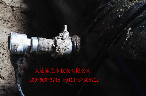 河南自來水超聲波流量計安裝現場