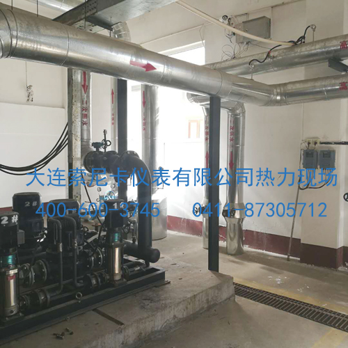 插入式超聲波流量計現場