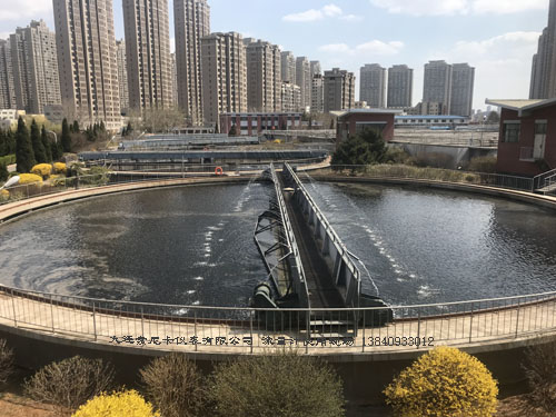污水處理廠超聲波流量計現場