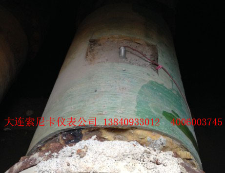 超聲波流量計安裝現場