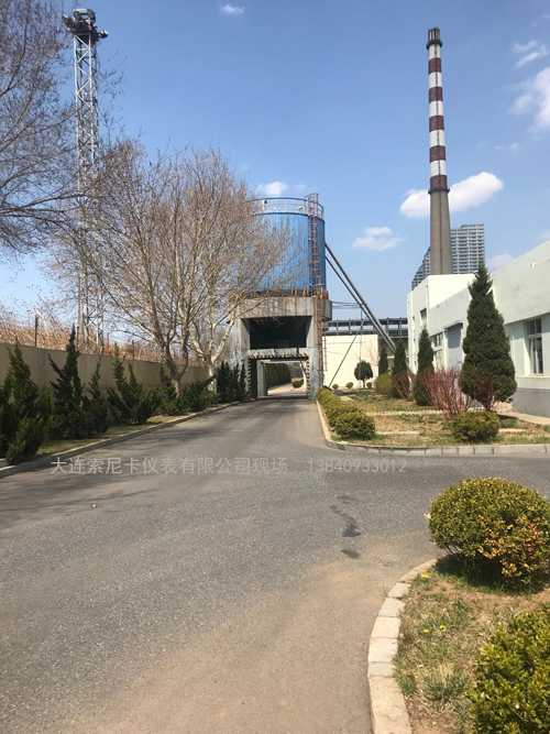大連開發區污水處理廠超聲波流量計現場