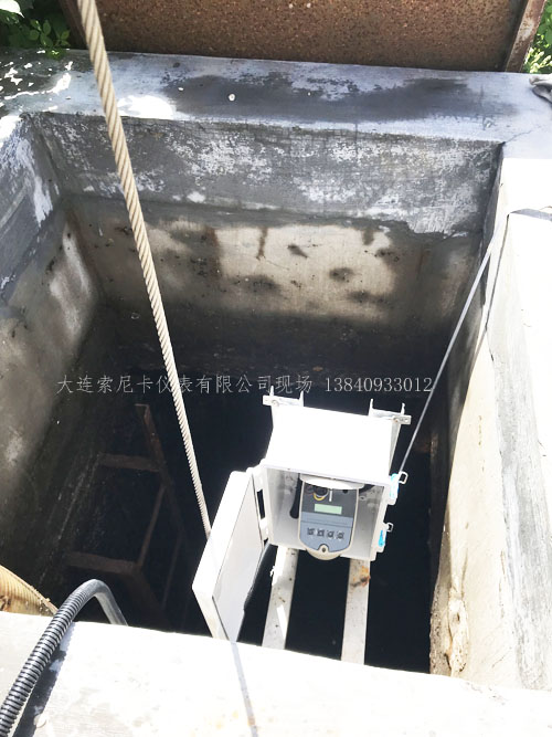 一體超聲波液位計現場